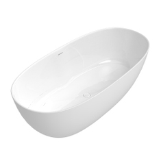 Immagine di Flaminia APP TUB vasca freestanding 170 cm, con troppopieno, colore bianco finitura lucido AP170VB