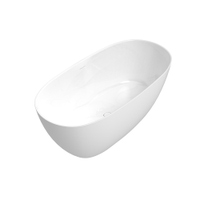 Immagine di Flaminia APP TUB vasca freestanding 145 cm, con troppopieno, colore bianco finitura lucido AP145VB