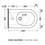 Immagine di Flaminia LINK bidet back to wall monoforo, con troppopieno, colore bianco finitura lucido LK227
