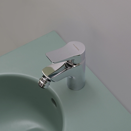 Immagine di Flaminia APP miscelatore monocomando per bidet, con scarico, finitura cromo AP245