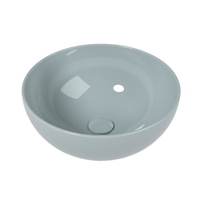 Immagine di Flaminia APP 40 lavabo rotondo da appoggio 40 cm, colore azzurro polvere finitura lucido AP40AAP