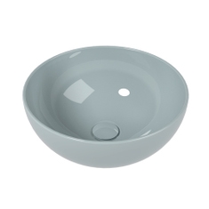 Immagine di Flaminia APP 40 lavabo rotondo da appoggio 40 cm, colore azzurro polvere finitura lucido AP40AAP