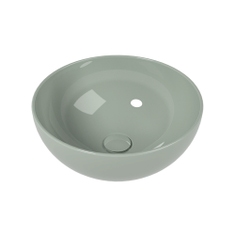Immagine di Flaminia APP 40 lavabo rotondo da appoggio 40 cm, colore verde giada finitura lucido AP40AVG