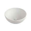Immagine di Flaminia APP 40 lavabo rotondo da appoggio 40 cm, colore bianco latte finitura opaco AP40ALAT
