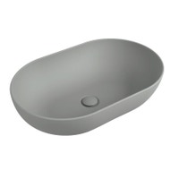 Immagine di Flaminia APP 62 lavabo da appoggio 62 cm, colore cenere finitura opaco AP62ACEN
