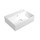 Flaminia APPLIGHT lavabo L.50 P.37 cm, da appoggio o sospeso con piano rubinetteria, con troppopieno, colore bianco finitura lucido AP5037