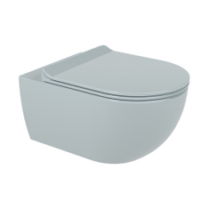 Immagine di Flaminia APP vaso sospeso con sistema gosilent®, senza brida e senza sedile, colore azzurro polvere finitura lucido AP118SAP