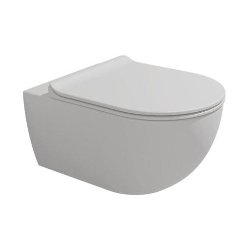 Immagine di Flaminia APP set completo sanitari sospesi, vaso con sedile a chiusura ammortizzata e bidet monoforo, colore bianco finitura opaco, modulo installazione COMBIFIX per parete in muratura 111.907.00.5C-APPBO
