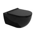 Immagine di Flaminia APP vaso sospeso con sistema goclean®, senza sedile, colore nero finitura lucido AP118GNER