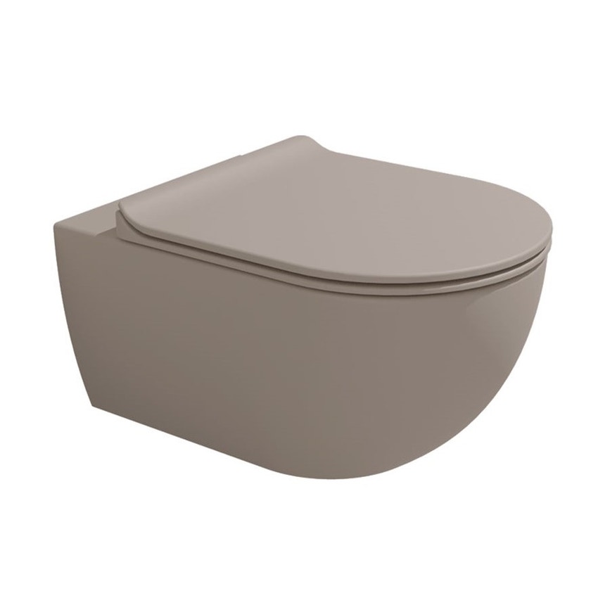 Immagine di Flaminia APP vaso sospeso con sistema goclean®, senza sedile, colore argilla finitura opaco AP118GARG