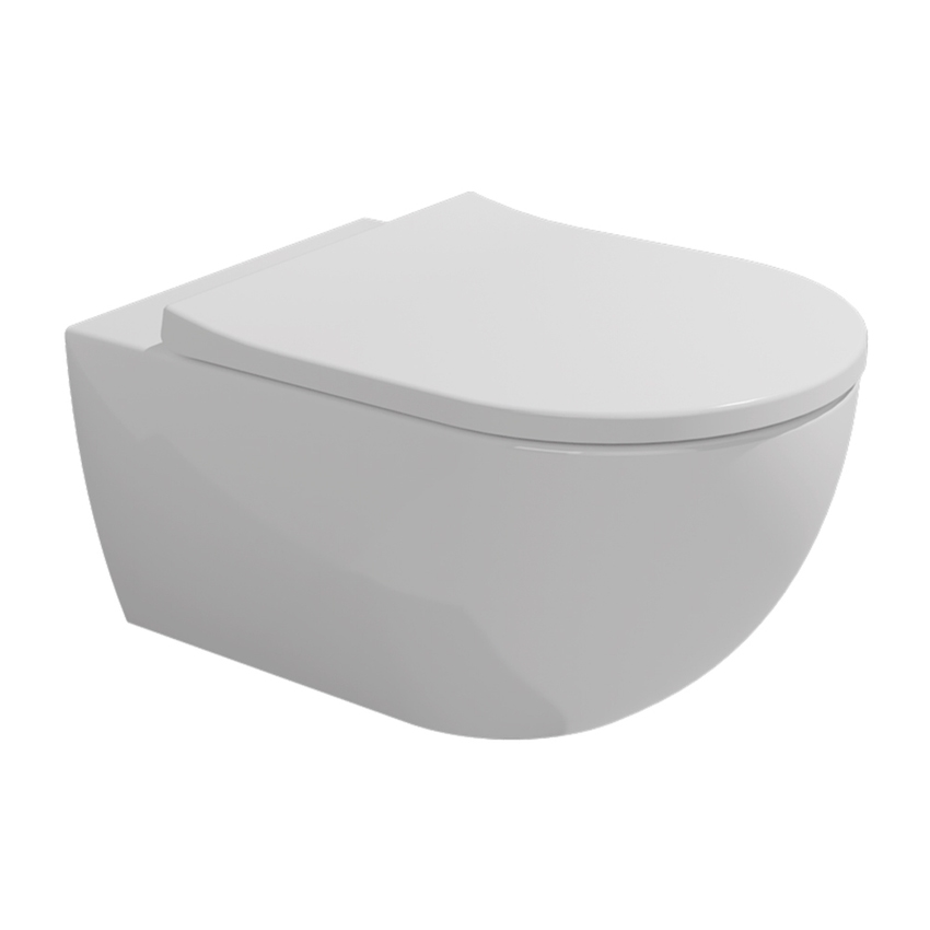 Immagine di Flaminia APP vaso sospeso con sistema goclean®, senza sedile, con erogatore bidet, colore bianco finitura lucido AP118GE