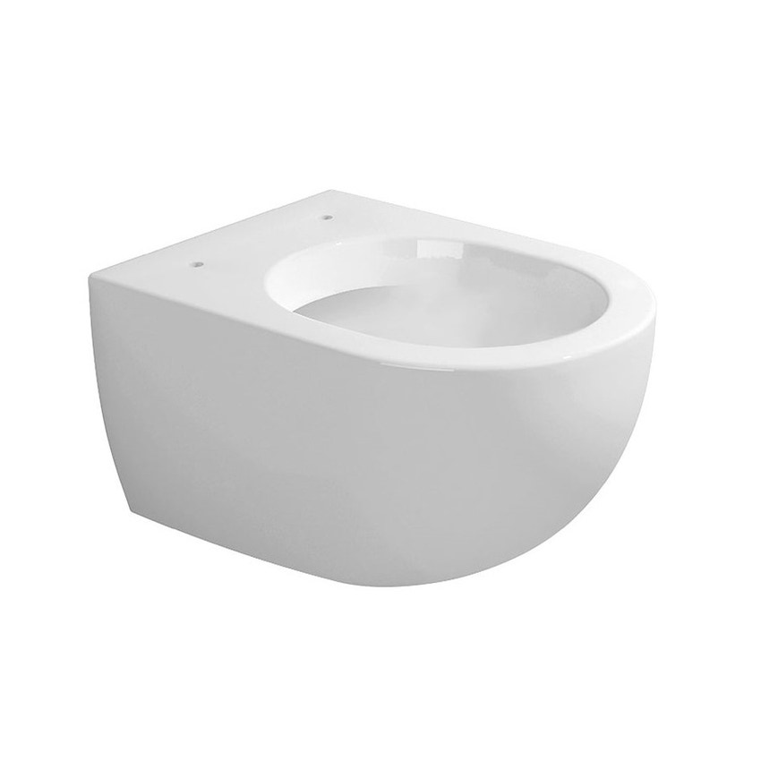 Immagine di Flaminia MINIAPP vaso sospeso con sistema goclean®, senza sedile, colore bianco finitura lucido AP119G