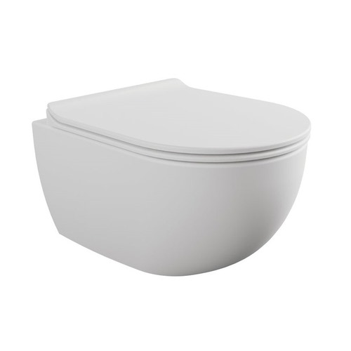 Immagine di Flaminia MINIAPP vaso sospeso con sistema goclean®, senza sedile, colore bianco latte finitura opaco AP119GLAT