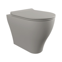 Immagine di Flaminia APP vaso back to wall con sistema goclean®, senza sedile, colore cenere finitura opaco AP117GCEN