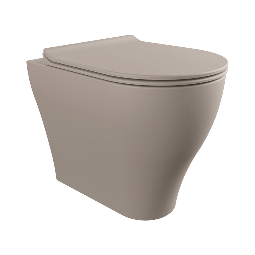 Immagine di Flaminia APP vaso back to wall con sistema goclean®, senza sedile, colore argilla finitura opaco AP117GARG