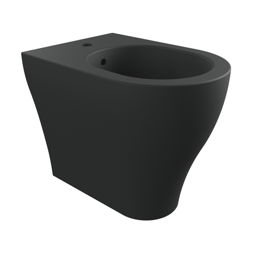 Immagine di Flaminia APP bidet back to wall monoforo, colore carbone finitura opaco AP217CAR