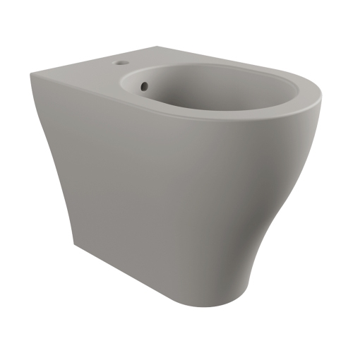 Immagine di Flaminia APP bidet back to wall monoforo, colore cenere finitura opaco AP217CEN