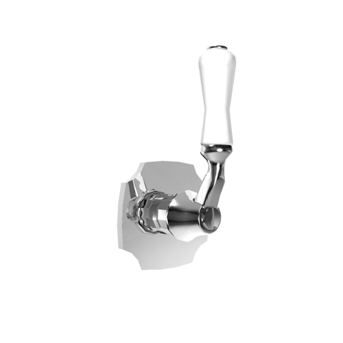 Immagine di Bellosta EDWARD passo rapido 3/4" o 1", senza corpo incasso, piastra classic, finitura cromo 01-0840/K/E