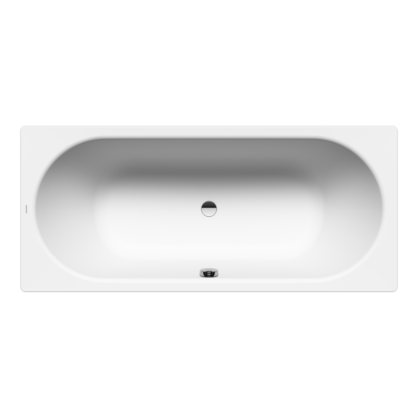 Immagine di Kaldewei CLASSIC DUO vasca rettangolare L.170 P.75 cm, colore bianco alpino finitura opaco 290700010711