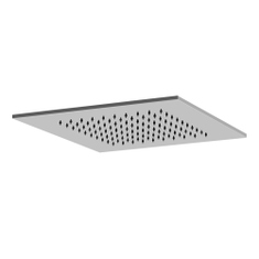 Immagine di Gessi QUADRO soffione doccia quadrato, a soffitto, finitura steel brushed 33089#239