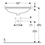 Immagine di Geberit VARIFORM lavabo ellittico sottopiano da incasso 61 cm, senza foro rubinetteria, con troppopieno, colore bianco finitura lucido 500.756.01.2