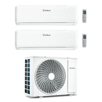 Immagine di Vaillant climaVAIR pro R32 Climatizzatore a parete dual split inverter Wi-Fi bianco | unità esterna 7.1 kW unità interne 7000+9000 BTU VAM 1-070 A3NO+VAIB 1-0[20|25] WNI