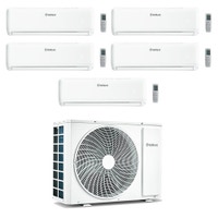 Immagine di Vaillant climaVAIR pro R32 Climatizzatore a parete penta split inverter Wi-Fi bianco | unità esterna 12.1 kW unità interne 7000+7000+7000+7000+9000 BTU VAM 1-120 A5NO+VAIB 1-0[20|20|20|20|25] WNI