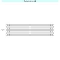 Immagine di Irsap ARPA 12 ORIZZONTALE Radiatore 8 elementi L.65 P.4 H.14,8 cm, colore bianco standard finitura lucido Cod.01 A1206500801IR01H01