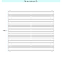 Immagine di Irsap ARPA 12 ORIZZONTALE Radiatore 28 elementi L.202 P.4 H.50,8 cm, colore bianco standard finitura lucido Cod.01 A1220202801IR01H01