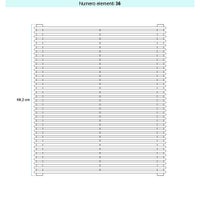 Immagine di Irsap ARPA 12 ORIZZONTALE Radiatore 36 elementi L.52 P.4 H.65,2 cm, colore bianco standard finitura lucido Cod.01 A1205203601IR01H01