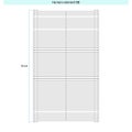 Immagine di Irsap ARPA 12 ORIZZONTALE Radiatore 52 elementi L.122 P.4 H.94 cm, colore bianco standard finitura lucido Cod.01 A1212205201IR01H01