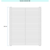 Immagine di Irsap ARPA 18_2 ORIZZONTALE Radiatore 32 elementi L.65 P.6,2 H.86,5 cm, colore bianco standard finitura lucido Cod.01 A2806503201IR01H01