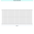 Immagine di Irsap ARPA 18 VERTICALE Radiatore 54 elementi L.145,9 P.4,6 H.152 cm, colore bianco standard finitura lucido Cod.01 A1815205401IR01A01