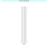 Immagine di Irsap ARPA 18_2 VERTICALE Radiatore 4 elementi L.10,9 P.6,2 H.52 cm, colore bianco standard finitura lucido Cod.01 A2805200401IR01A01