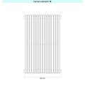 Immagine di Irsap ARPA 18_2 VERTICALE Radiatore 16 elementi L.43,3 P.6,2 H.92 cm, colore nero finitura opaco Cod.K1 A28092016K1IR01A01