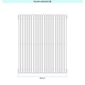 Immagine di Irsap ARPA 18_2 VERTICALE Radiatore 22 elementi L.59,5 P.6,2 H.202 cm, colore bianco standard finitura lucido Cod.01 A2820202201IR01A01