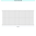 Immagine di Irsap ARPA 18_2 VERTICALE Radiatore 56 elementi L.151,3 P.6,2 H.55 cm, colore bianco standard finitura lucido Cod.01 A2805505601IR01A01