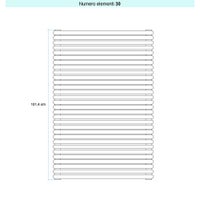 Immagine di Irsap ARPA 23 ORIZZONTALE Radiatore 30 elementi L.252 P.5 H.101,4 cm, colore bianco standard finitura lucido Cod.01 SI125203001IR01H01