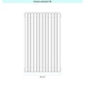 Immagine di Irsap ARPA 23 VERTICALE Radiatore 10 elementi L.33,4 P.5 H.252 cm, colore bianco standard finitura lucido Cod.01 SI125201001IR01A01