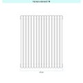 Immagine di Irsap ARPA 23 VERTICALE Radiatore 14 elementi L.47 P.5 H.182 cm, colore grigio titanio metallizzato finitura lucido Cod.L3 SI1182014L3IR01A01