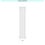 Immagine di Irsap ARPA 23_2 VERTICALE Radiatore 4 elementi L.13 P.7 H.52 cm, colore bianco standard finitura lucido Cod.01 SI205200401IR01A01