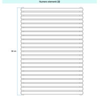 Immagine di Irsap ELLIPSIS 30_H 2 Radiatore 22 elementi L.53 P.5,8 H.88 cm, colore bianco standard finitura lucido Cod.01 HE205302201IR01H01