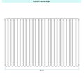Immagine di Irsap ELLIPSIS 30_V Radiatore 24 elementi L.96 P.4,4 H.153 cm, colore bianco standard finitura lucido Cod.01 HE115302401IR01A01