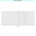 Immagine di Irsap ELLIPSIS 30_V Radiatore 38 elementi L.152 P.4,4 H.203 cm, colore bianco standard finitura lucido Cod.01 HE120303801IR01A01