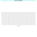 Immagine di Irsap ELLIPSIS 30_V Radiatore 44 elementi L.176 P.4,4 H.56 cm, colore bianco standard finitura lucido Cod.01 HE105604401IR01A01