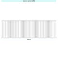 Immagine di Irsap ELLIPSIS 30_V Radiatore 50 elementi L.200 P.4,4 H.103 cm, colore bianco standard finitura lucido Cod.01 HE110305001IR01A01