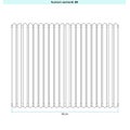 Immagine di Irsap ELLIPSIS 30_V 2 Radiatore 20 elementi L.80 P.5,8 H.203 cm, colore bianco standard finitura lucido Cod.01 HE220302001IR01A01