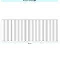 Immagine di Irsap ELLIPSIS 30_V 2 Radiatore 40 elementi L.160 P.5,8 H.123 cm, colore bianco standard finitura lucido Cod.01 HE212304001IR01A01