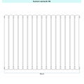 Immagine di Irsap ELLIPSIS_V Radiatore 16 elementi L.96 P.5,3 H.70 cm, colore sablè finitura ruvido Cod.Y4 TL1070016Y4IR01A01