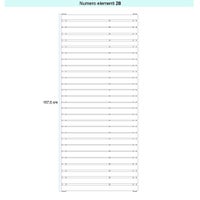 Immagine di Irsap PIANO ORIZZONTALE Radiatore 28 elementi L.92 P.3,8 H.157,6 cm, colore bianco standard finitura lucido Cod.01 PI109202801IR01H01